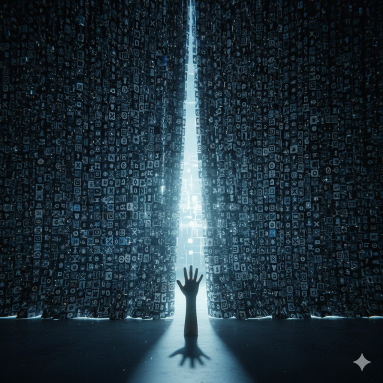 The digital curtain